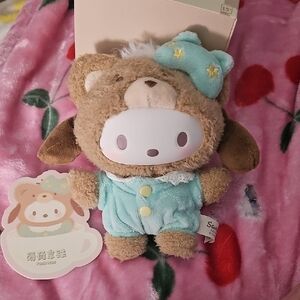 Top Toy PACHACCO Cute Plush BAG CHARM with Mint Outfit